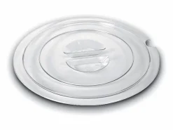 5five Presentación Y Servicio|Vajilla * Tapa de 40cm con agujero para ensaladera de cristal Giganplast Amarillo