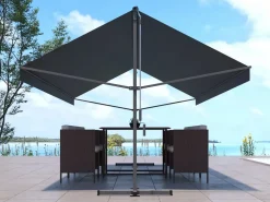 Concept-Usine Estor Y Toldo * Toldo doble pendiente 4x3m ISEO Gris